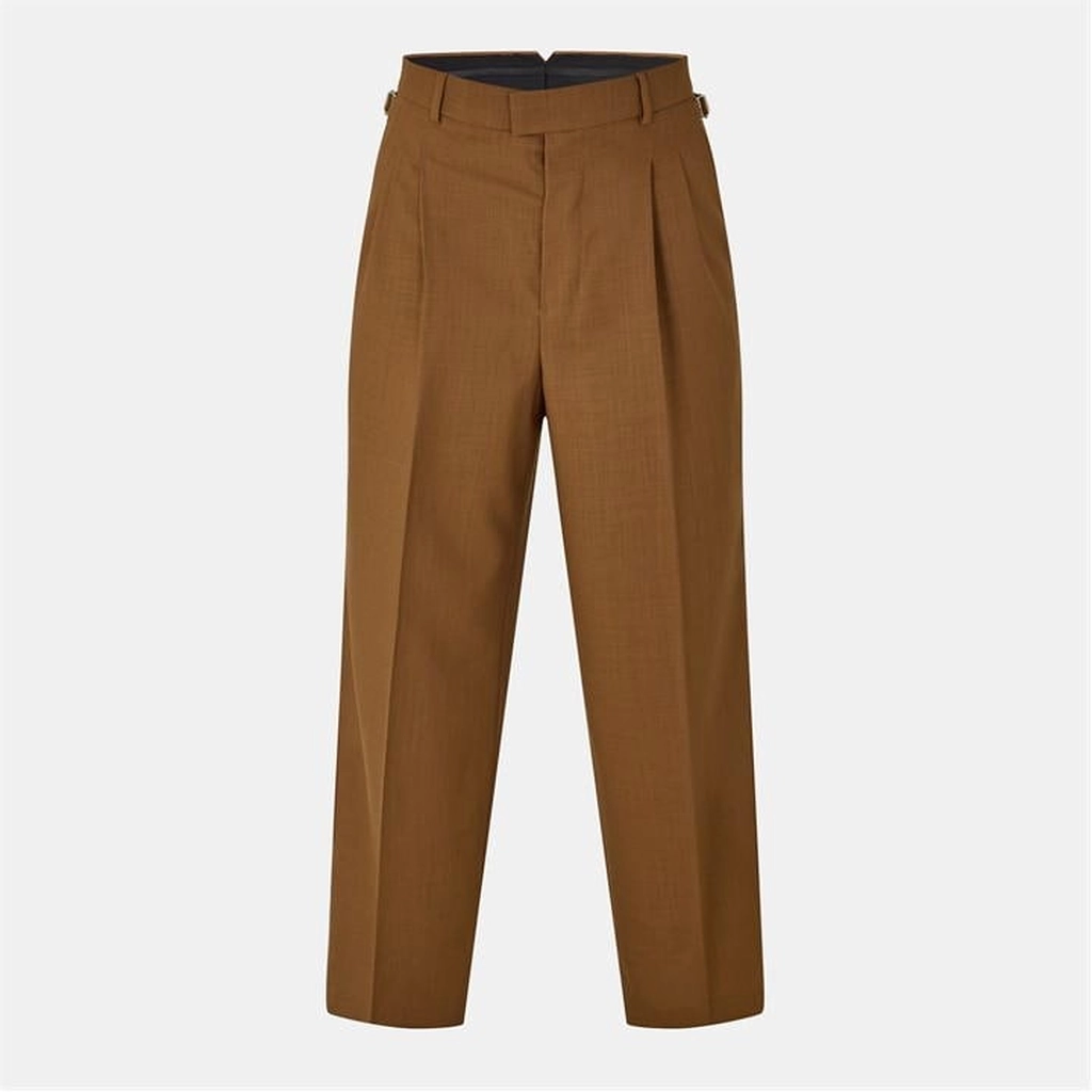AMI Paris Ami Large Pants - Brown